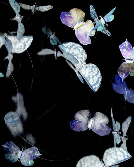 © La cocotte-minute, agence de scénographie - Nuées, installation pour la fête des lumières 2008