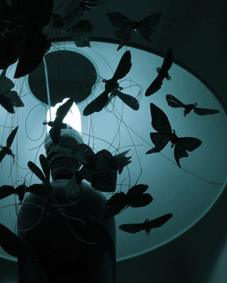 © La cocotte-minute, agence de scénographie - Nuées, installation pour la fête des lumières 2008